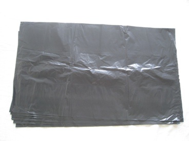 LDPE sac à ordures en plastique robuste noir
